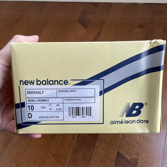 Size 10 Mens - New Balance 550 Aime Leon Dore White Navy Brand New - Picture 6 of 14